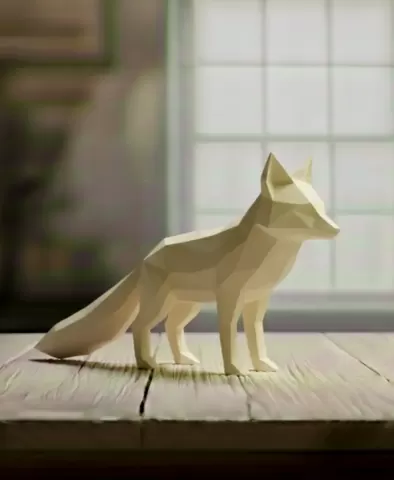 FOX LOWPOLY