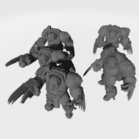 Forge Keepers close combat veterans with claw