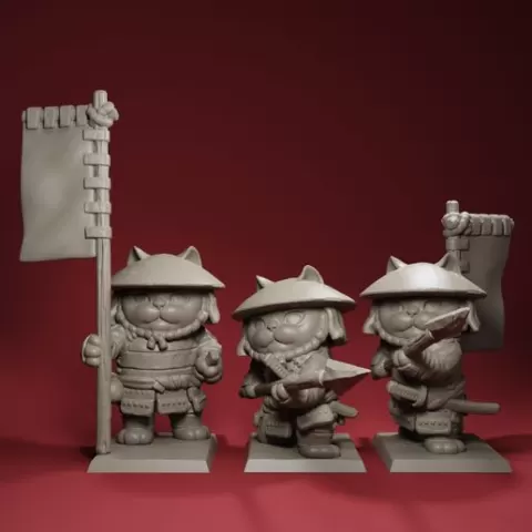 Cat Samurai 002
