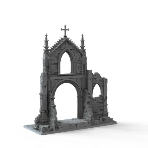 Gothic Ruins - Building remains 5
