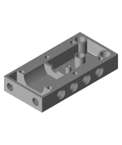 STEMFIE Yellow Gearbox Enclosure - Single sided
