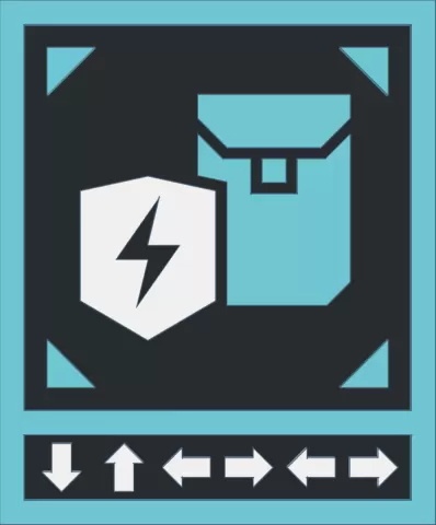 Helldivers 2 Stratagem Plaque (Shield Generator)