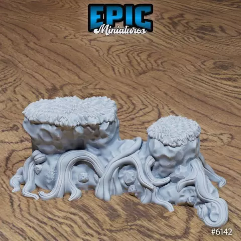 Rooted Islands V1 / Swamp Land Environment / Marshland Item / Bog Decoration / Jungle Dungeon Equipment / Tropical Area Theme / Forest Wetland Encounter by Epic-Miniatures