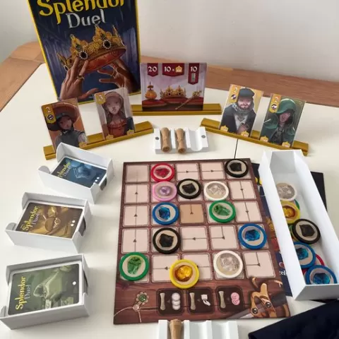 Splendor duel - insert & displays