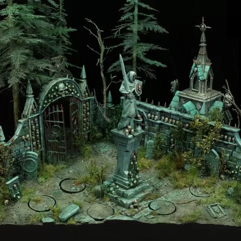 Tutorial - Creating an abandoned Graveyard Diorama by Oliver Spaeth