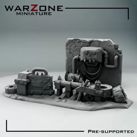 Orcs - Fortifications by WarZone Miniature
