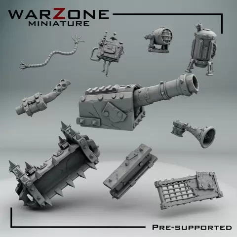 Orcs - Kitbash 01 by WarZone Miniature