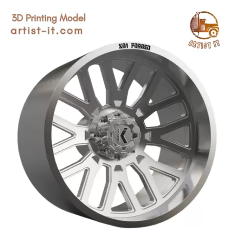 KG1 REVO WHEEL 3D MODEL