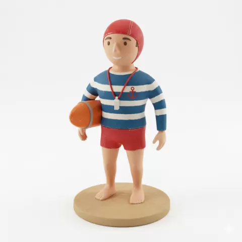 Retro lifeguard toy figure, retro, vintage, toy, toys, classic, oldschool, nostalgic, nostalgia, childhood, collectible, figure