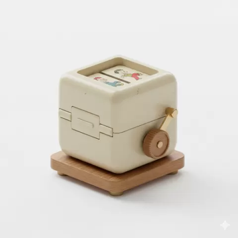 Toy flip book animation block, retro, vintage, toy, toys, classic, oldschool, nostalgic, nostalgia, childhood, collectible, figure