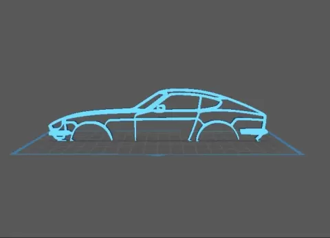 Datsun - 240Z Wall Art