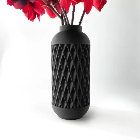 The Hesil Vase, Modern and Unique Home Decor for Dried and Flower Arrangements | STL File