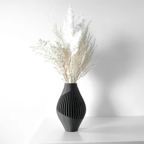 The Rinex Vase, Modern and Unique Home Decor for Dried and Flower Arrangements | STL File