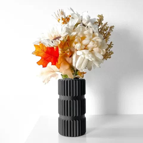 The Galorin Vase, Modern and Unique Home Decor for Dried and Flower Arrangements | STL File