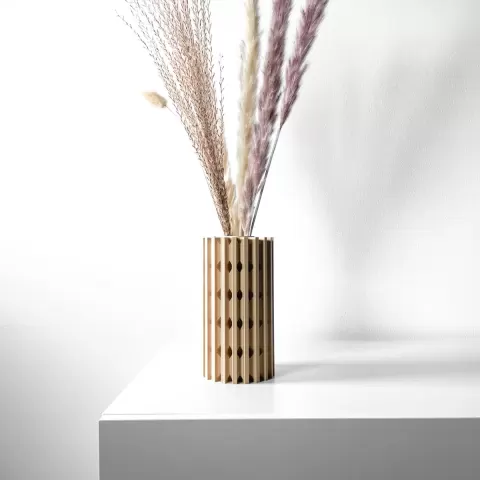 The Lycas Vase, Modern and Unique Home Decor for Dried and Flower Arrangements | STL File