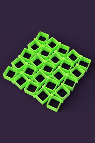 Auxetic Cubes // 30mm 5x5