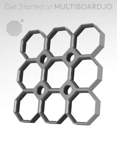 3x3 Multiboard Corner Legacy Tile