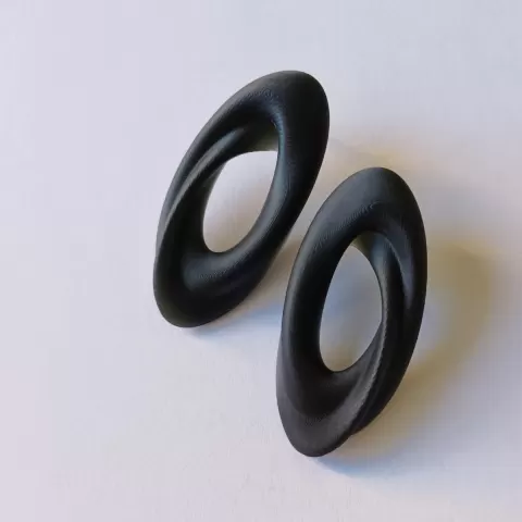 Silky ear studs