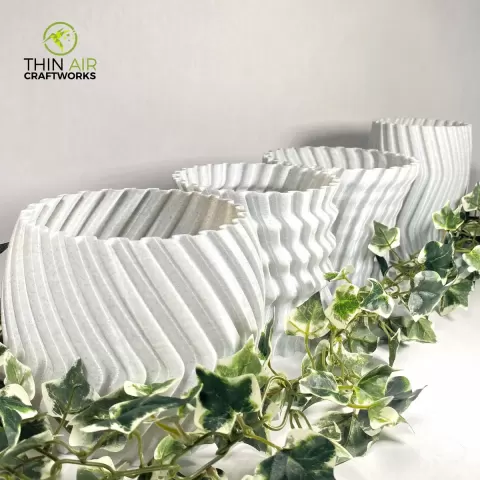 Zig Zag Planters (4 variations)