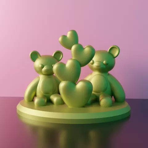 loving teddy bears