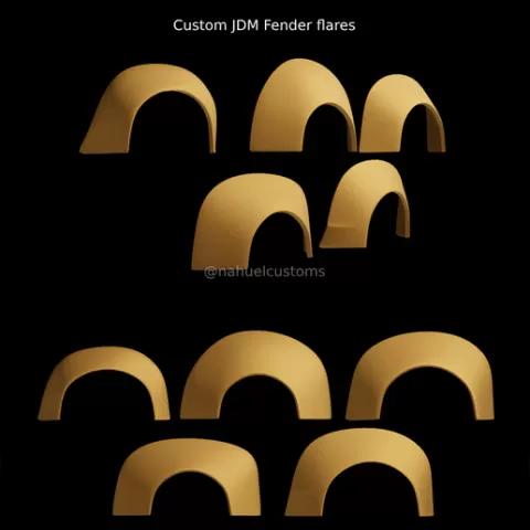 Custom JDM Fender flares