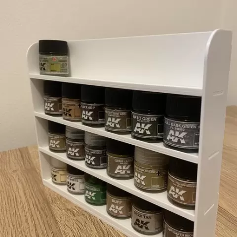 AK Interactive, Tamyia paint rack (10ml version)