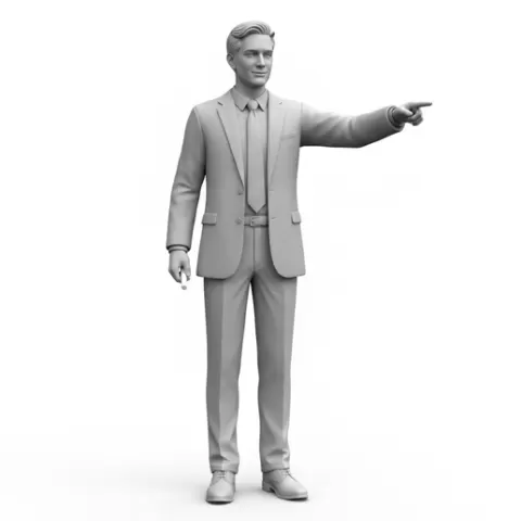 Teacher holding chalk pointing board, profession, job, worker, career, occupation, employee, expert, specialist, industry, service, uniform, tools, skills, training, work, professional, figure, figurine, model, collectible