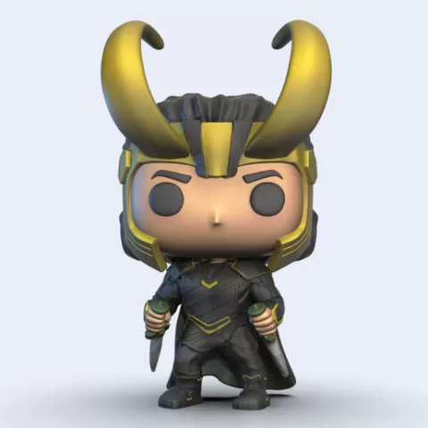 LOKI MARVEL FUNKO POP VERSION