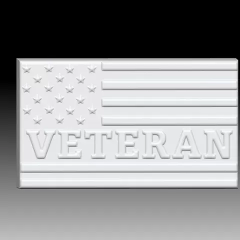 VETERAN FLAG SOLID SHAMPOO AND MOLD FOR SOAP PUMP