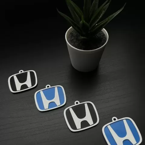 Honda H Keychain
