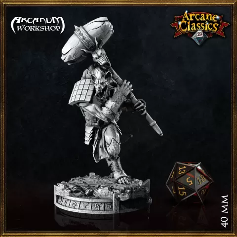 Gnoll Heavy Hammer (40mm)