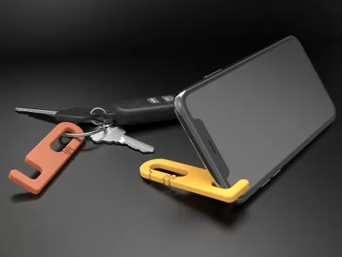 Keychain Phone Stand