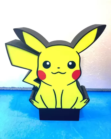 Lamp Pikachu / Lámpara Pikachu - Franchescor