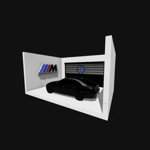BMW Hotwheels Display Stand