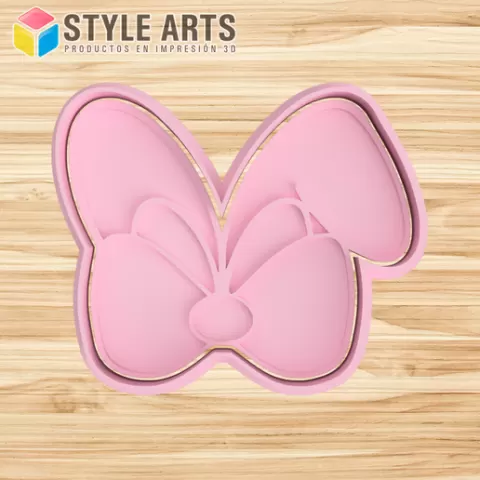 Ear with cookie cutter bow - Easter Day - Pascuas
