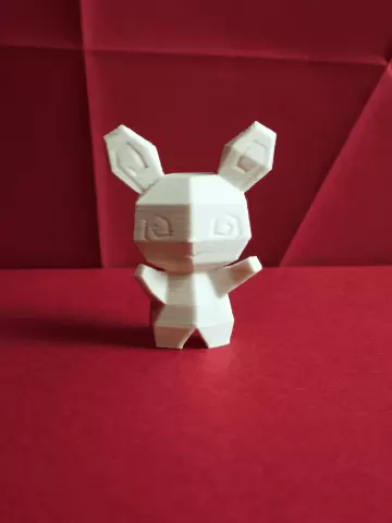 Spinda Low Poly Pokemon