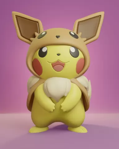 Cosplay Pikachu - Eevee