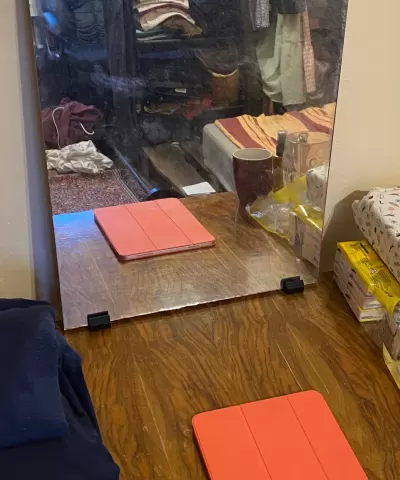 Desk Mirror Holder