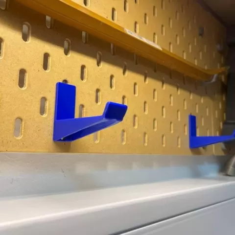 Perforated wall bracket 62mm
