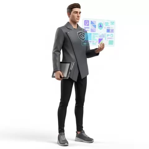 Graphic designer sitting focused, profession, job, worker, career, occupation, employee, expert, specialist, industry, service, uniform, tools, skills, training, work, professional, figure, figurine, model, collectible