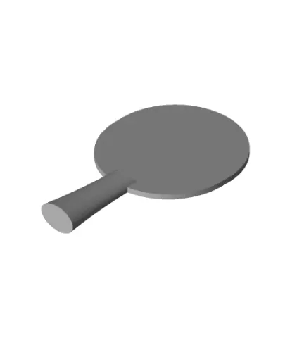 Parametric Ping Pong Paddle