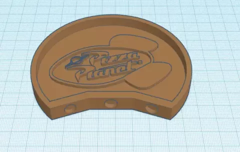 Pizza Planet Logo Ear.stl