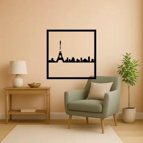 The Eiffel Tower The Eiffel Tower Eiffel Tower Peak Wall Art Framed