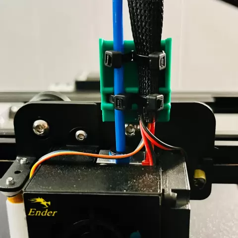 Ender5 Pro/Plus Hotend Strain Relief Remix