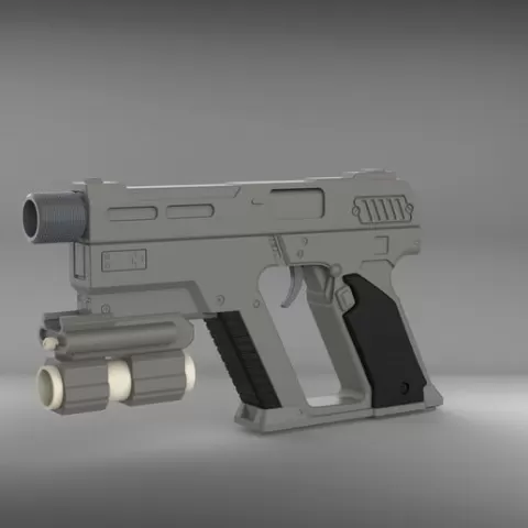 Helldivers 2 - P-2 Peacemaker pistol - High quality 3d print model