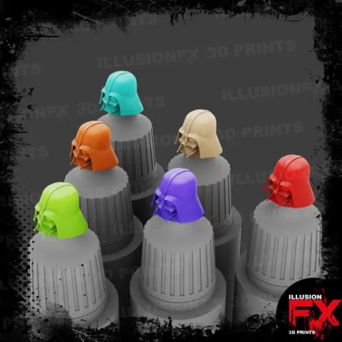 DARTH VADER HELMET STAR WARS - ARMY PAINTER 1.0 & 2.0 SPEED PAINT SPEEDPAINT WARPAINTS FANATIC COLOUR MICRO CAP - 17ML & 18ML