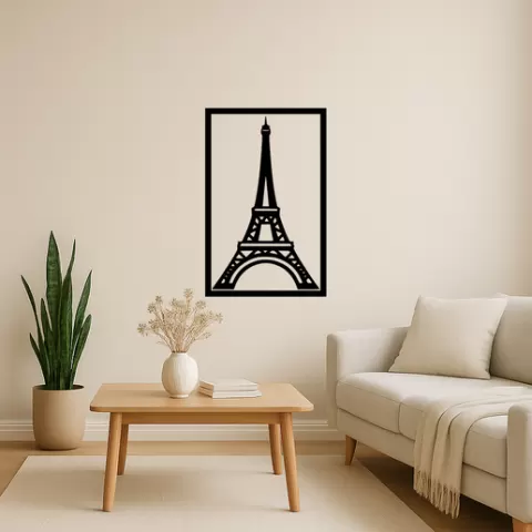 The Eiffel Tower The Eiffel Tower The Eiffel Tower Wall Art Framed