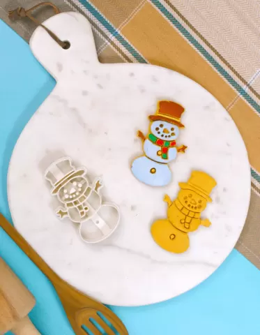 Snowman Christmas Cookie Cutter