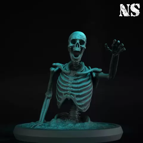 Rising Skeleton 01