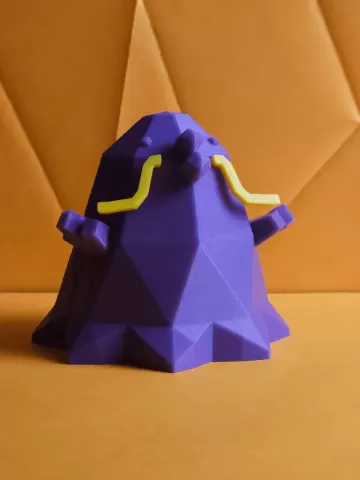 Swalot Low Poly Pokemon